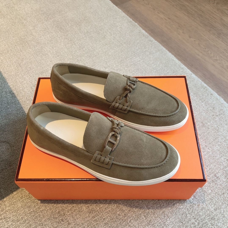 H**mes leather shoes